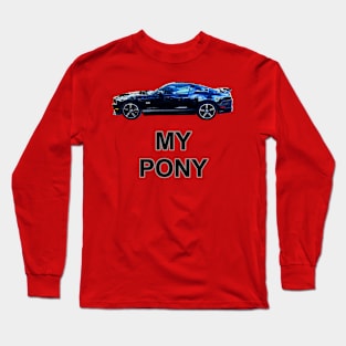 My Pony BLK50 Neon Long Sleeve T-Shirt